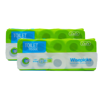 Lulu Wisepicks 2-Ply Toilet Tissue 2x10 Rolls