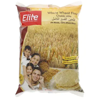 Elite Whole Wheat Flour Chakki Atta 2kg