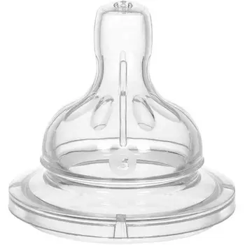Wee Baby Fast Flow Nipple Clear 18+ Months