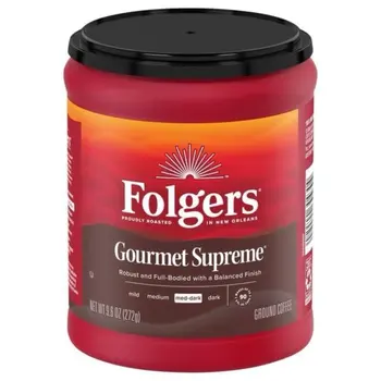 Folgers Gourmet Supreme Medium-Dark Roast Coffee 272g