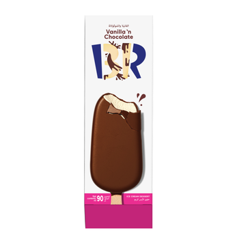 Baskin Robbins Vanilla & Chocolate Ice Cream Bar 90ml