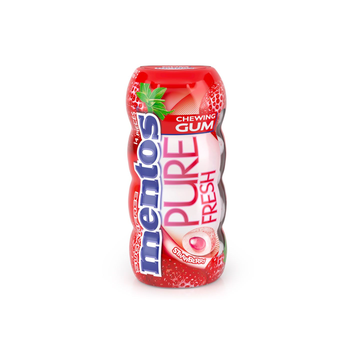 Mentos Pure Fresh Strawberry Chewing Gum 14 Pieces