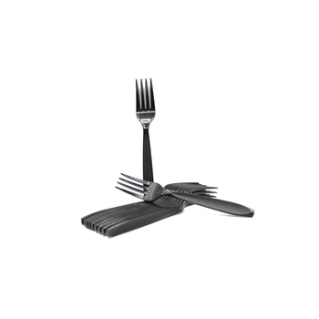 Black Plastic Forks 50-Pack