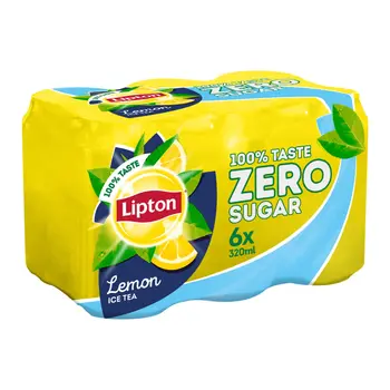 Lipton Lemon Zero Sugar Ice Tea 6x320Ml