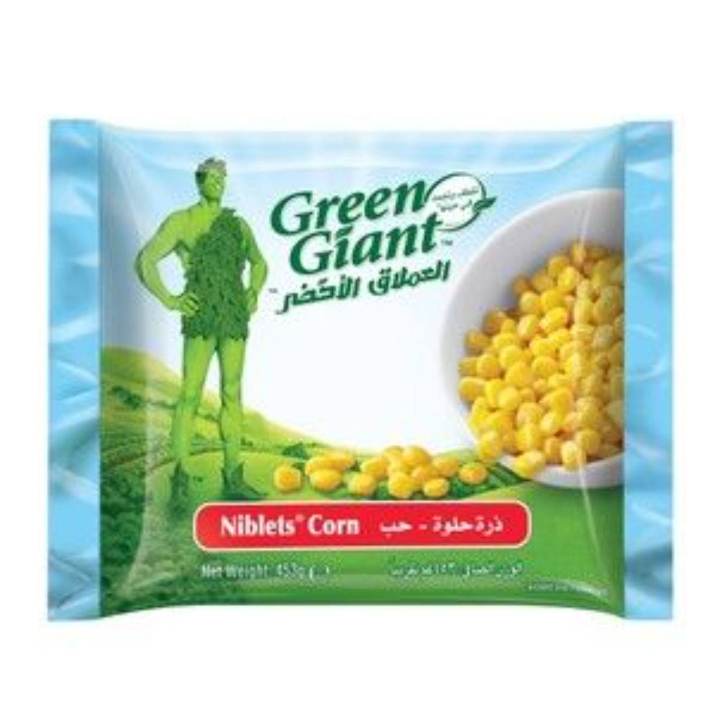 العملاق الأخضر ذرة حب مجمد 453جرام