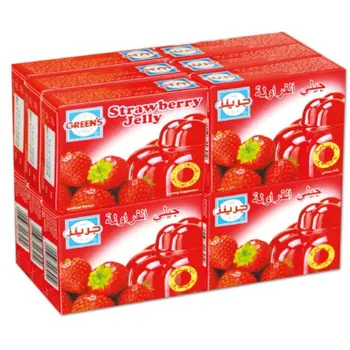 جرينز جيلي فراولة 12*80 جرام