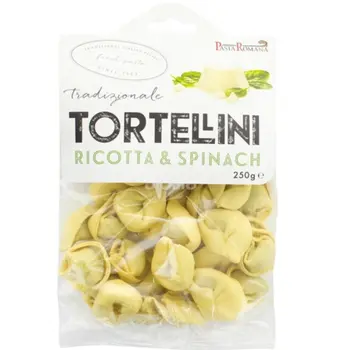 باستا رومانا مكرونة تورتيليني ريكوتا سبانخ طازجة 250 جرام