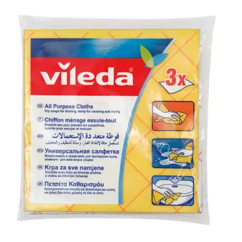 Vileda All Purpose Cloths 3-Pack