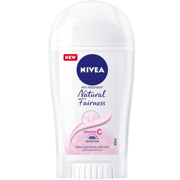 Nivea Natural Fairness Antiperspirant Stick 40ml