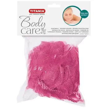 Titania Pink Bath Sponge with Peeling Effect