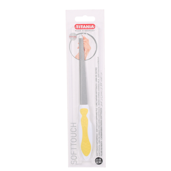 Titania Softtouch Yellow Nail File Germany