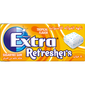 Wrigley's Extra Tropical Sugar-Free Gum 7 pcs