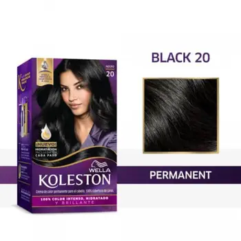 Wella Koleston Black Permanent Hair Color