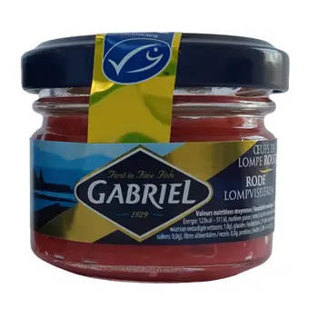 غابريال سمكة مقطعة الكافيار الأحمر 50جرام