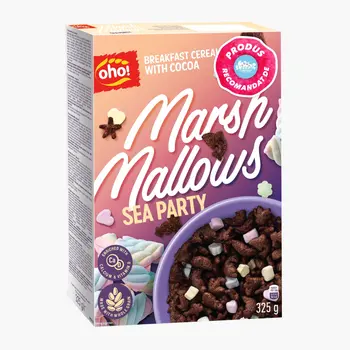 OHO Cocoa Marshmallows Breakfast Cereals 325g