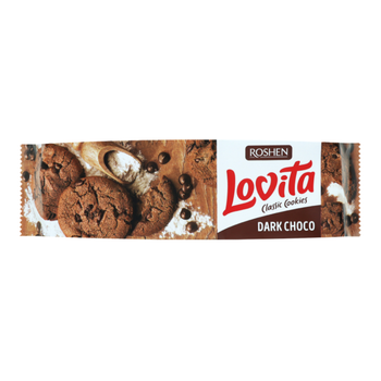 Roshen Lovita Cocoa & Chocolate Cookies 150g