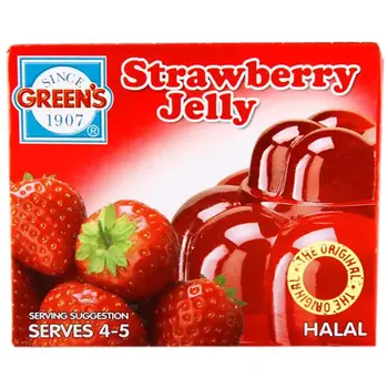 Green's Strawberry Jelly Dessert 80g