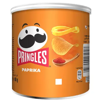 Pringles Paprika Flavored Chips 40g