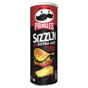 Pringles Sizzl'n Cheese & Chilli Chips 160g