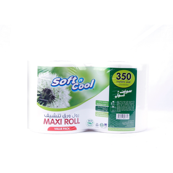 Soft N Cool Maxi Roll 1-Ply Value Pack 2x175m