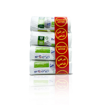 Hotpack Small White Dustbin Liners 200 pcs