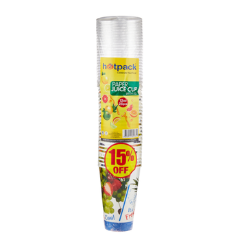 Hotpack Paper Juice Cup 12oz
