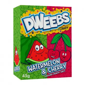 Dweebs Candy Watermelon & Cherry 45g