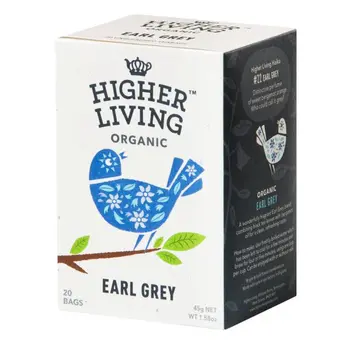 Higher Living Organic Earl Grey Tea 45g