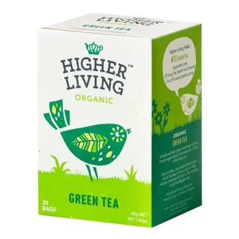 Higher Living Organic Green Tea 40g