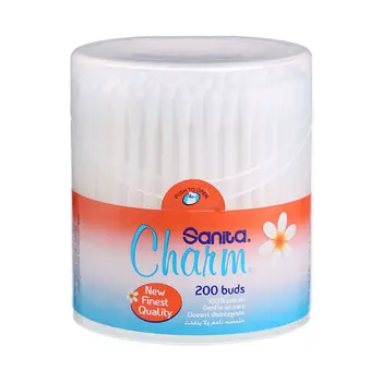 Sanita Charm Cotton Buds 200 Pieces