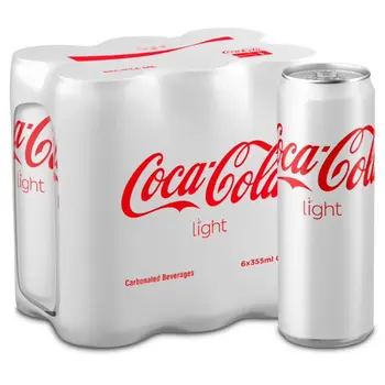 Coca-Cola Light Soft Drink 6x355ml