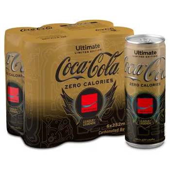 Coca-Cola Ultimate Limited Edition Zero 6x252ml