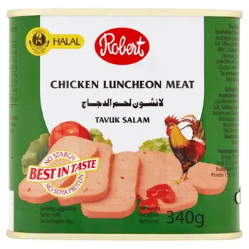 Robert No-Starch Chicken Luncheon Meat 340g