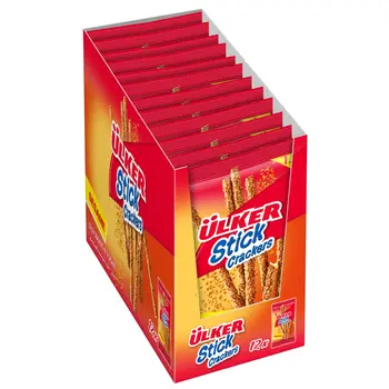 Ulker Sesame Stick Crackers 12x30g