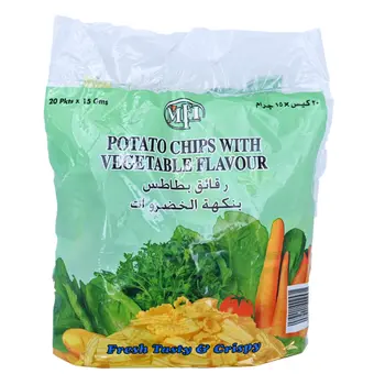 MFI Vegetable Flavour Potato Chips 20x15g