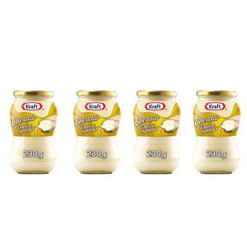 Kraft Cheddar Cheese Spread 4x230g