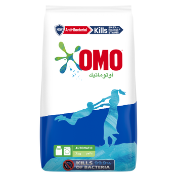 Omo Low-Foam Anti-Bacterial Powder Detergent 7kg