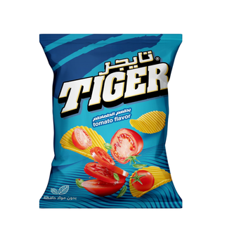 تايجر شرائح بطاطس بطعم الطماطم 115جرام