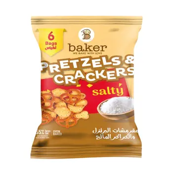 Baker Oven-Baked Salty Pretzels 20g