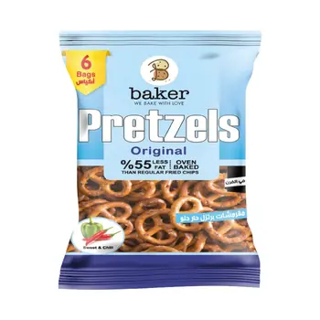 بيكر بريتسل حار حلو 20جرام