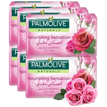 Palmolive Naturals Rose Bar Soap 6x170g