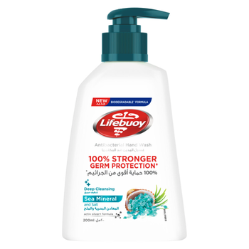 Lifebuoy Sea Mineral Antibacterial Hand Wash 200Ml
