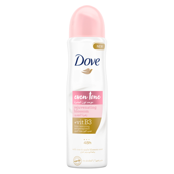 Dove Even Tone Antiperspirant Deodorant Spray 150ml