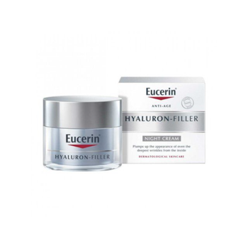 يوسيرن كريم هايالورونيك الليلي ضد التجاعيد 50مل