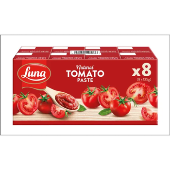 لونا معجون طماطم 8 × 135جرام