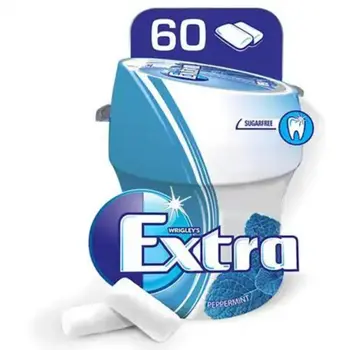 Wrigley's Extra Peppermint Sugar-Free Gum 60 Pieces