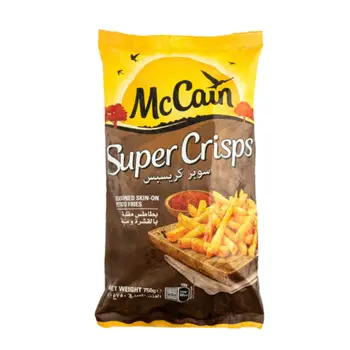 McCain Super Crisps Seasoned Potato Fries 750g