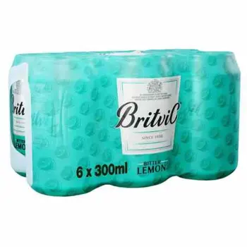 Britvic Bitter Lemon Drink 6x300ml