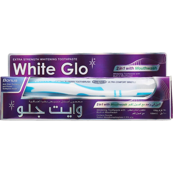 وايت جلو معجون اسنان اثنين في واحد مع غسول للفم | 150 جم