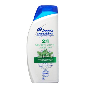 هيد آند شولدرز شامبو وبلسم 2 في 1 ضد القشرة بالنعناع المنعش لفروة الرأس التي تعاني من الحكة 540مل